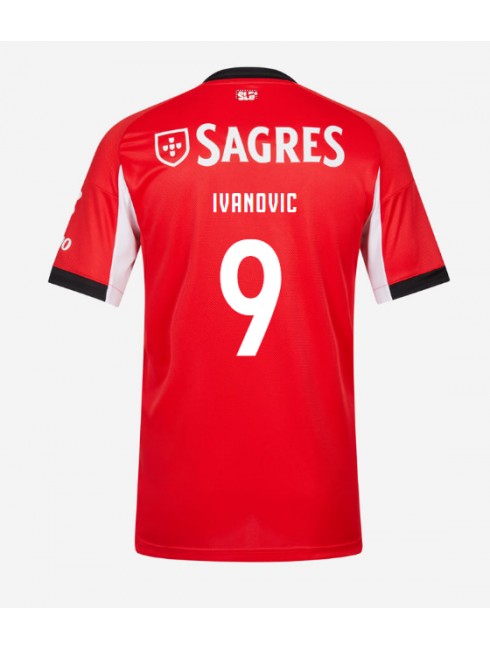 Benfica Franjo Ivanovic #9 Domaci Dres 2025-26 Kratak Rukavima Benfica Franjo Ivanovic #9 Domaci Dres 2025-26 Kratak Rukavima